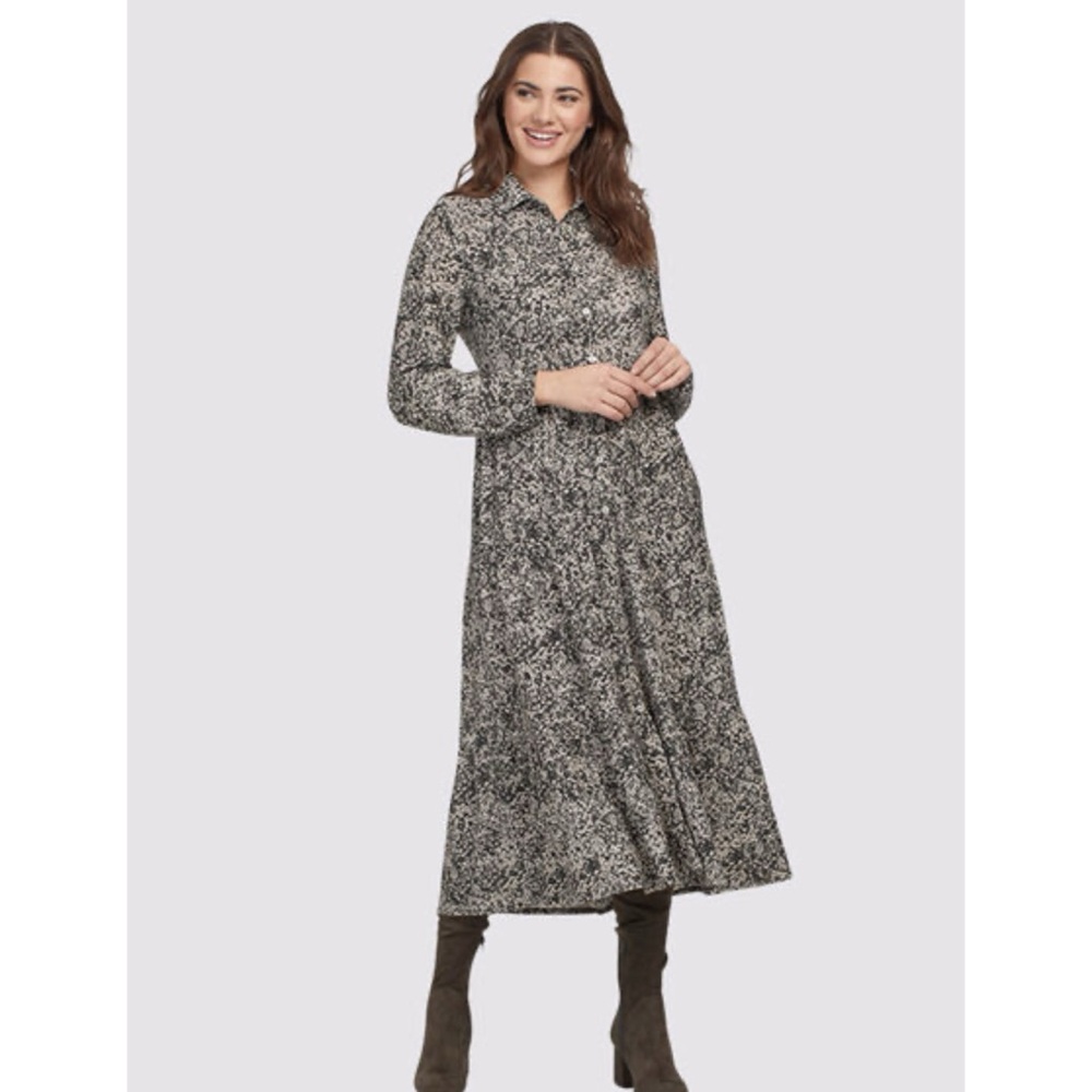 👯‍♀️Host Pick⚡️Tribal Jeans Janina Tiered Dress
